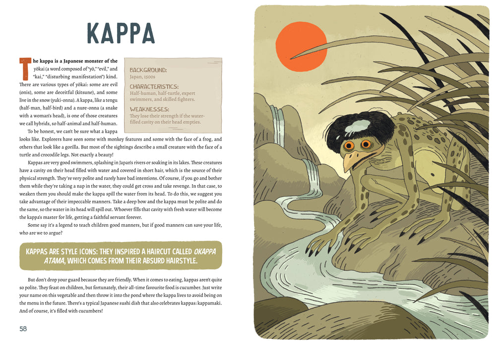 types of monsters Monsterpedia: An Illustrated Guide to the Scariest Creatures – Eye of Newt Books