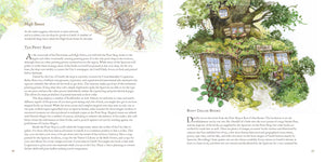 Sample spread for High Street in Gwelf: The Survival Guide. 
